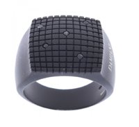 Anello Damiani Uomo Metropolitan Dream in Argento Diamante 20076871 - 20076871